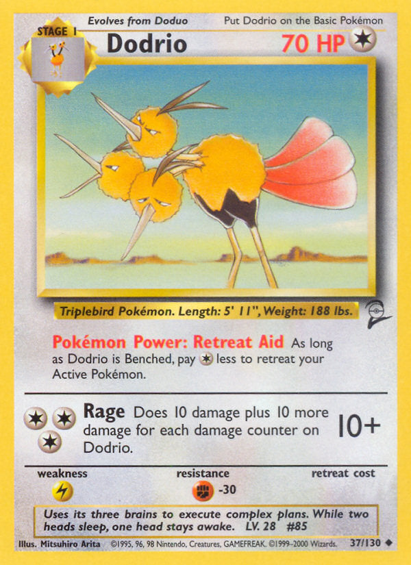Base Set 2 Dodrio #37/130